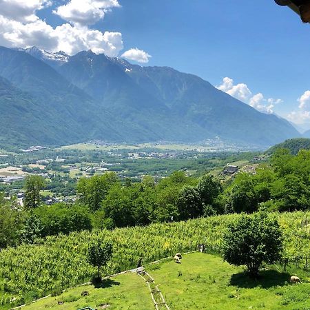 Agriturismo Cavria Castione Andevenno Exteriér fotografie